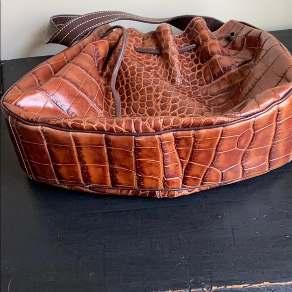 Puntotres leather croc pattern purse - Picture 6 of 8